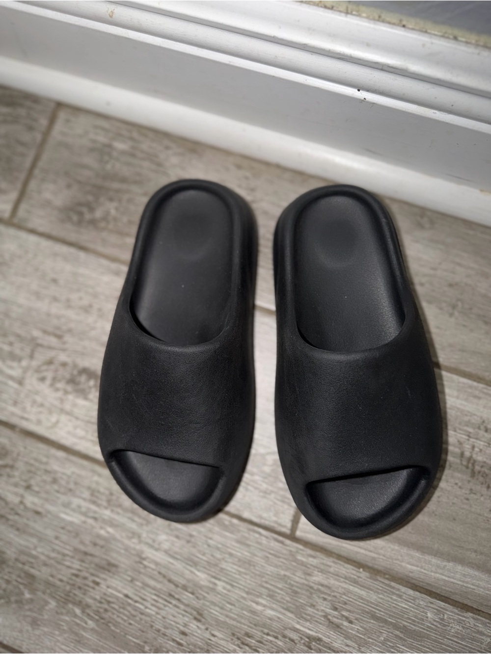 Yeezy Black Slide Kids Sandals
